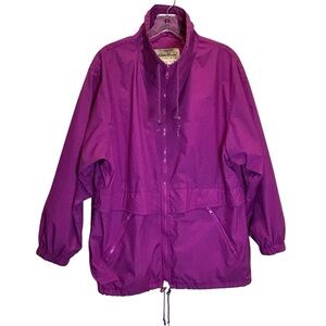 Eddie Bauer Purple Lightweight Jacket - Medium